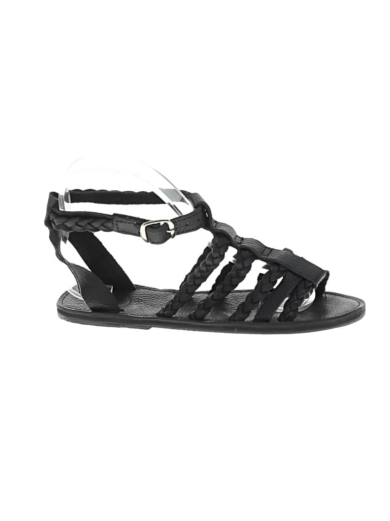 Pre-owned Assorted Brands Sandals In Black