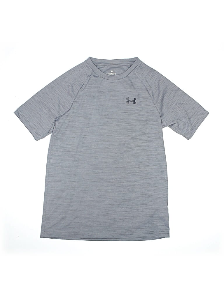 Pre-owned Under Armour Kids' Active T-shirt In Gray