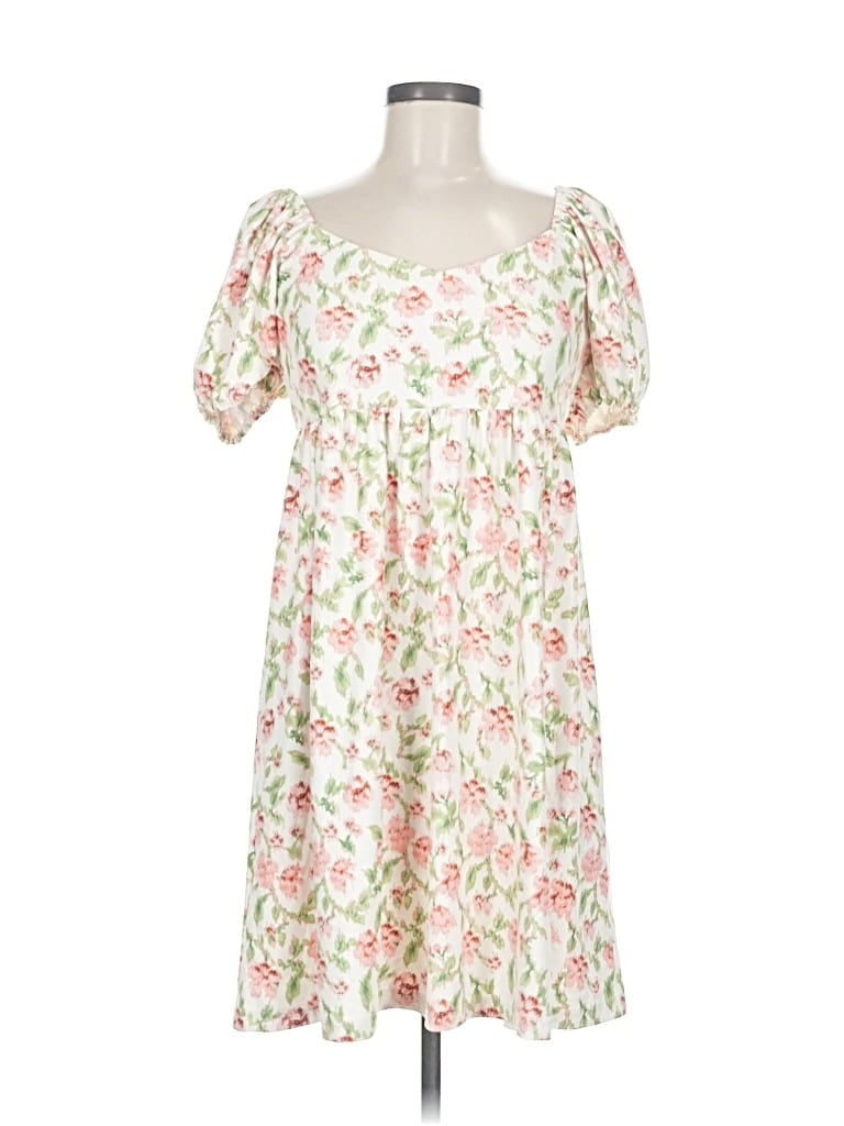 Pre-owned Smith & Quinn Casual Dress In White