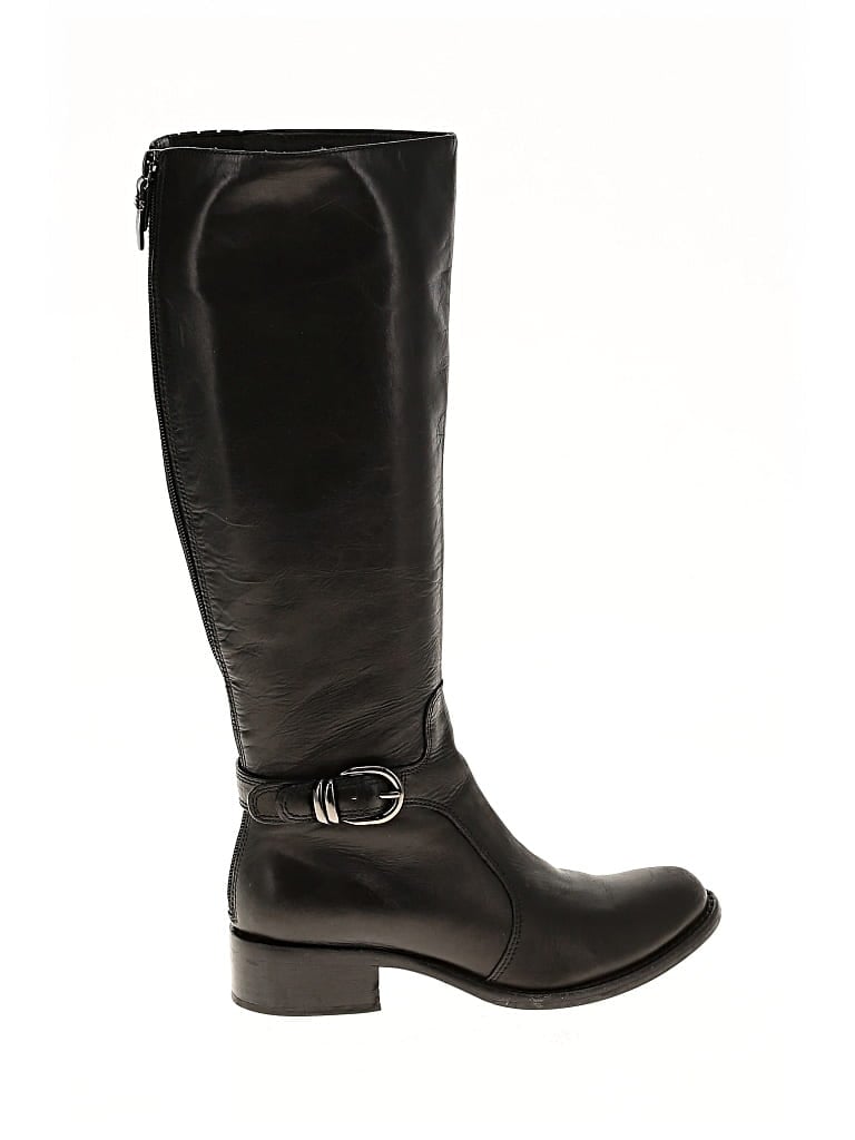 Pre-owned Via Spiga Boots In Black