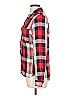 Buttons Plaid Red Long Sleeve Button-Down Shirt Size L - photo 5