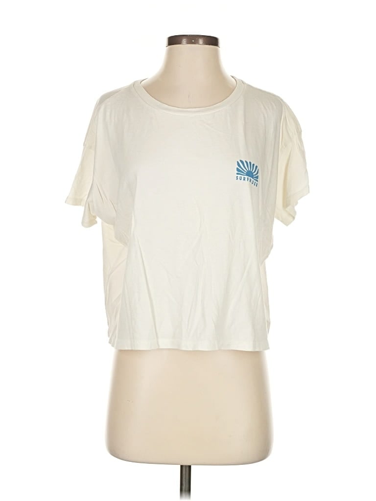 Pre-owned Sisstrevolution Short Sleeve T-shirt In White