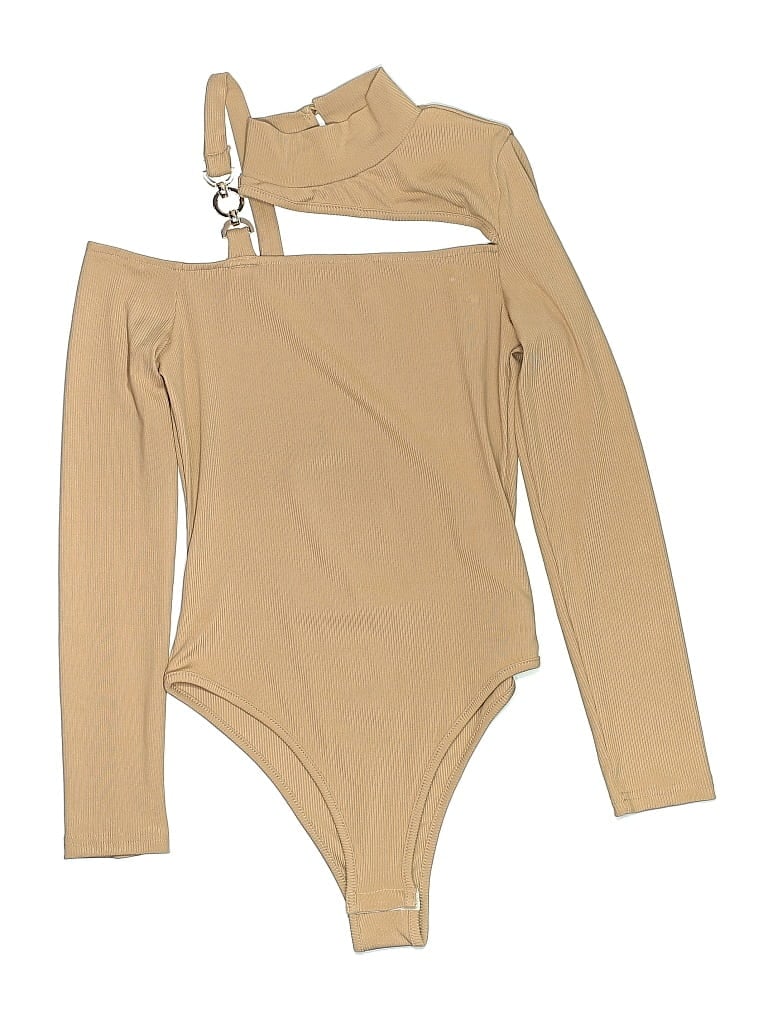 Pre-owned Shein Bodysuit In Brown