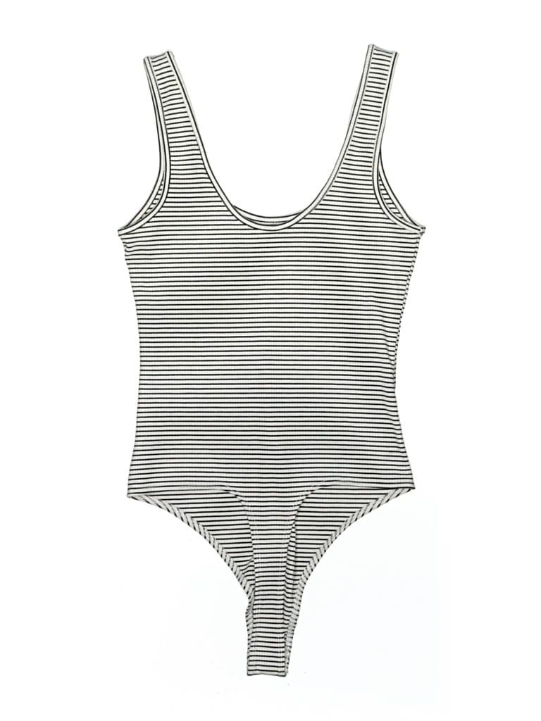 Pre-owned American Eagle Outfitters Bodysuit In Gray