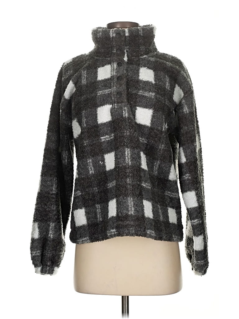 Pre-owned Ann Taylor Loft Pullover Sweater In Gray