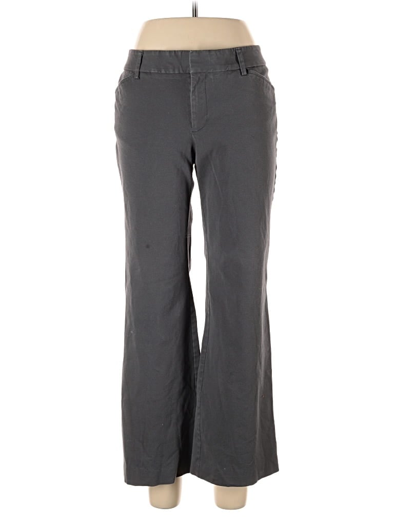 Pre-owned Eddie Bauer Dress Pants In Gray