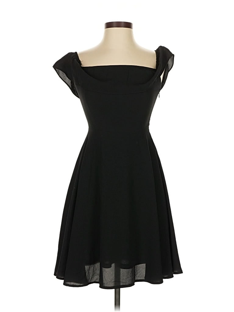 Pre-owned Lucy Paris Cocktail Dress In Black