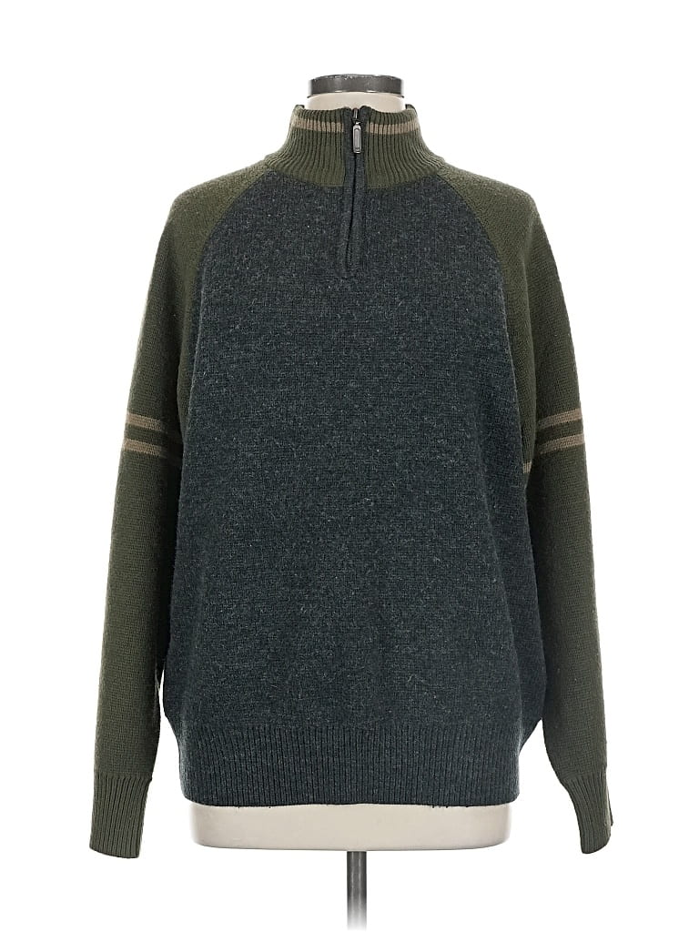 Pre-owned Arizona Jean Company Pullover Sweater In Green