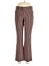 Cambio Argyle Brown Casual Pants Size 8 - photo 1