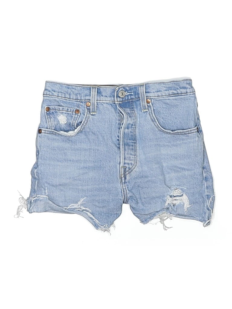 Pre-owned Levi's Denim Shorts In Blue
