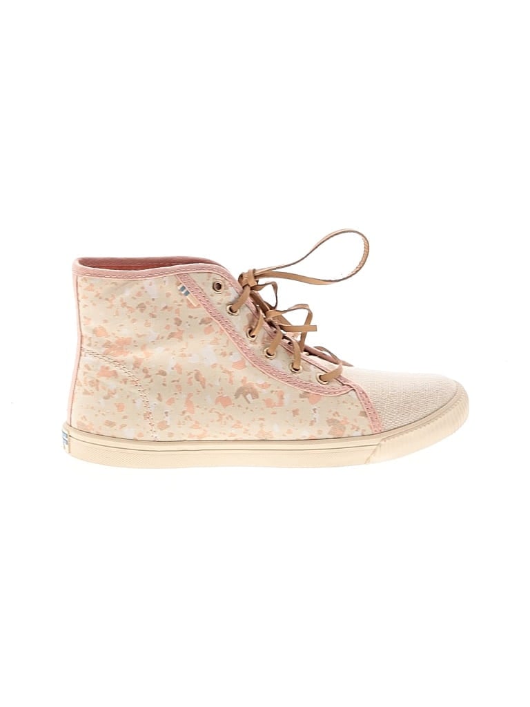 Pre-owned Toms Kids' Sneakers In Brown