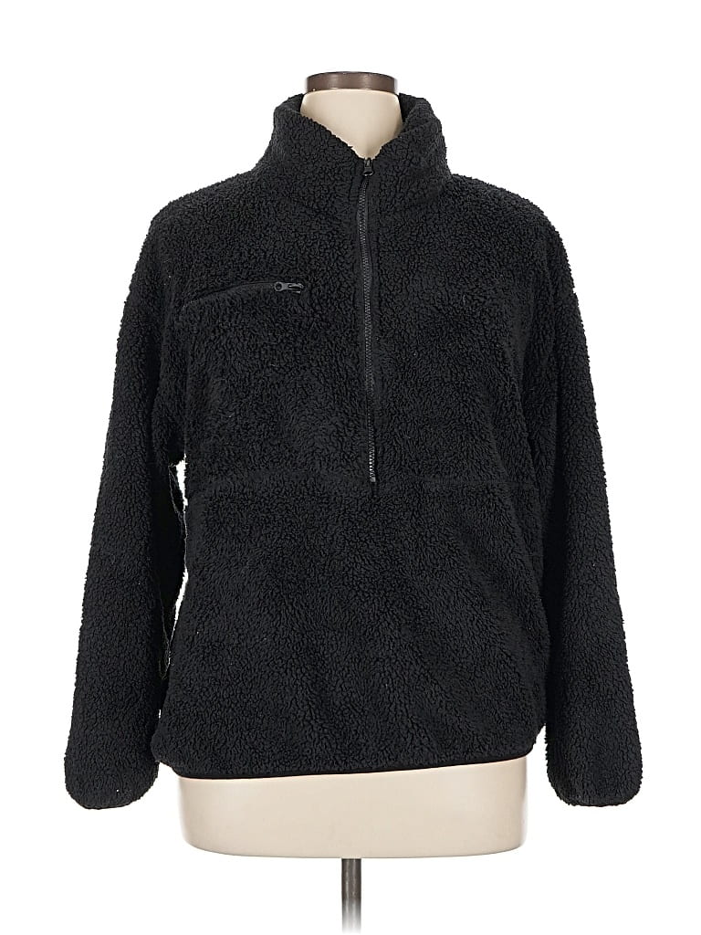 Pre-owned Love Ellie Fleece Jacket In Black