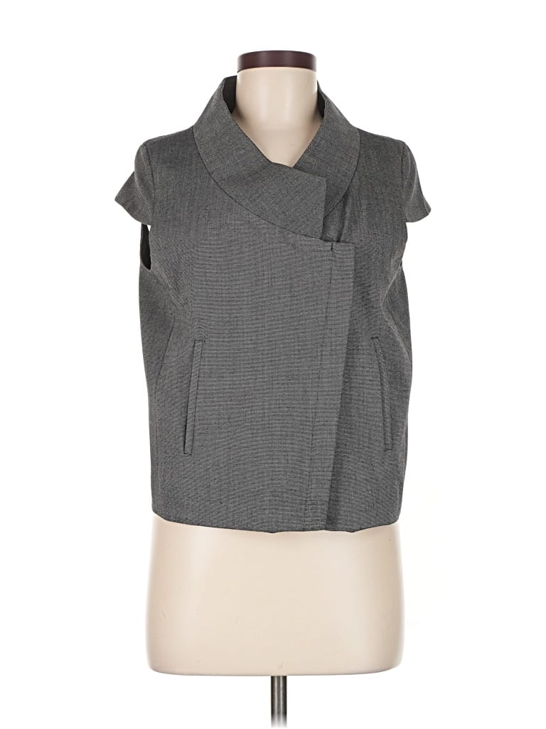 Pre-owned Kenneth Cole New York Vest In Gray