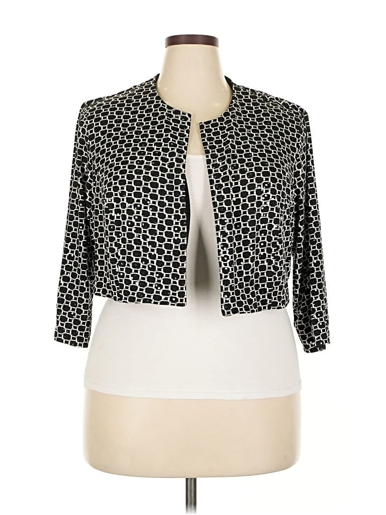 Pre-owned Dressbarn Jacket In Black