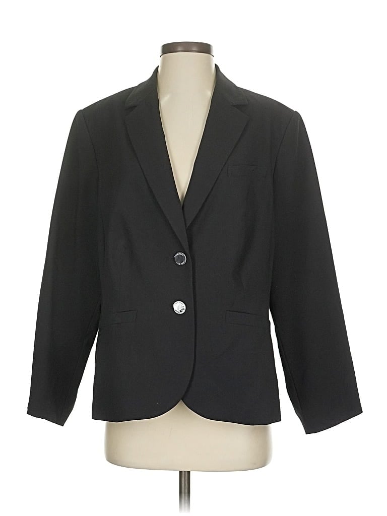 Pre-owned Calvin Klein Blazer Jacket In Black