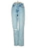 Madewell Hearts Blue Jeans Size 24 waist - photo 1