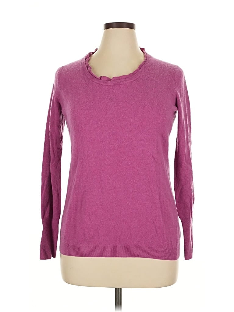 Pre-owned Banana Republic Pullover Sweater In Purple