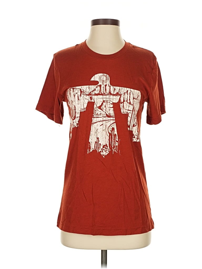 Pre-owned Texas True Threads Short Sleeve T-shirt In Red