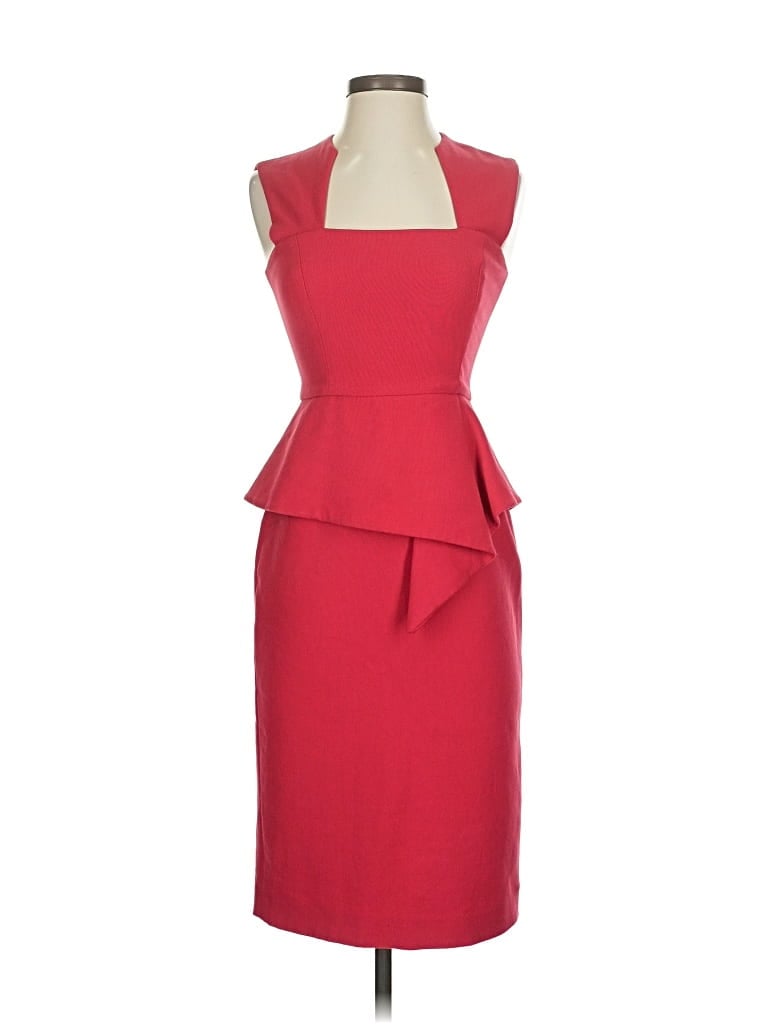 Pre-owned Bcbgmaxazria Cocktail Dress In Red
