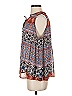 Greylin 100% Polyester Orange Sleeveless Blouse Size S - photo 5