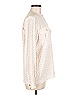 Liz Claiborne Collection 100% Polyester Polka Dots Ivory Long Sleeve Blouse Size 6 - photo 4