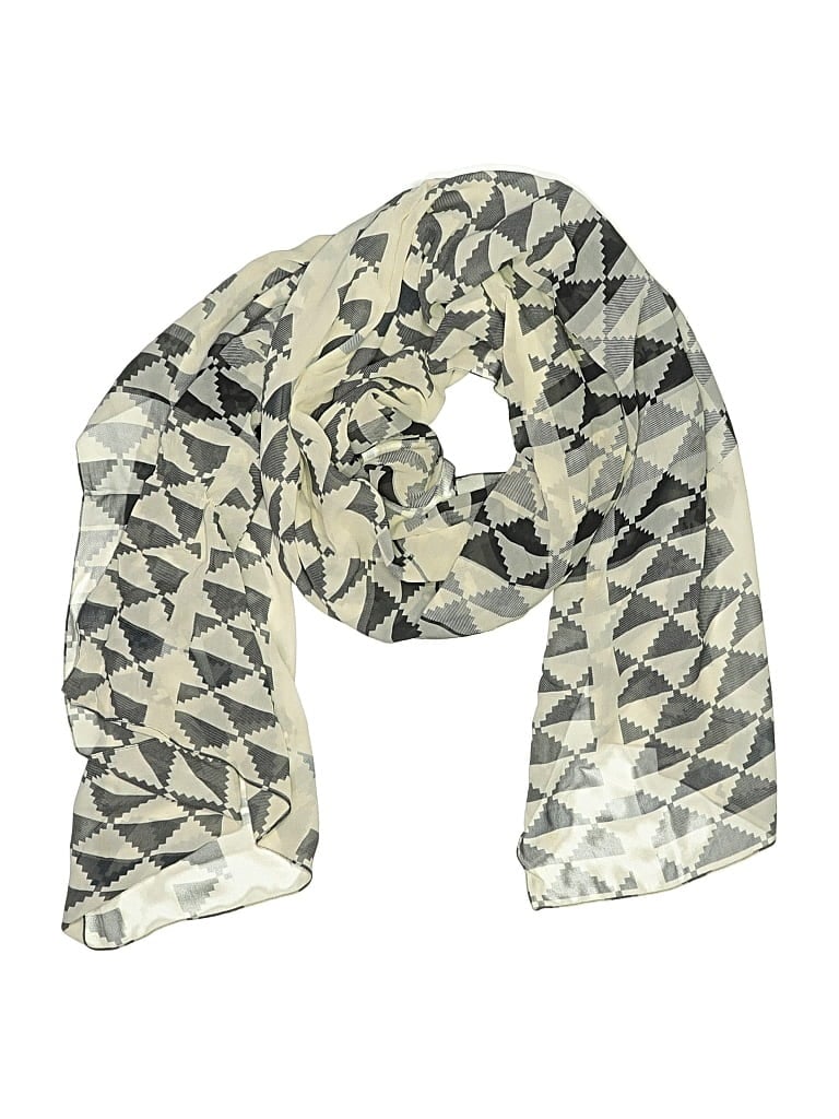 Pre-owned Unbranded Scarf In White