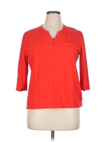 Coral Bay 3/4 Sleeve Top (view 1)