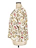 Basic Editions Ivory 3/4 Sleeve Blouse Size 2X - photo 5