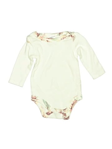 Baby Kiss Long Sleeve Onesie (view 1)