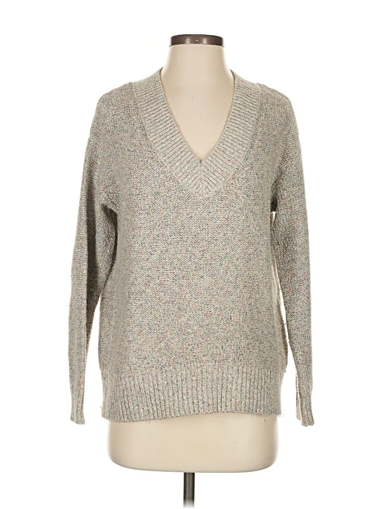 Pre-owned Old Navy Pullover Sweater In Gray