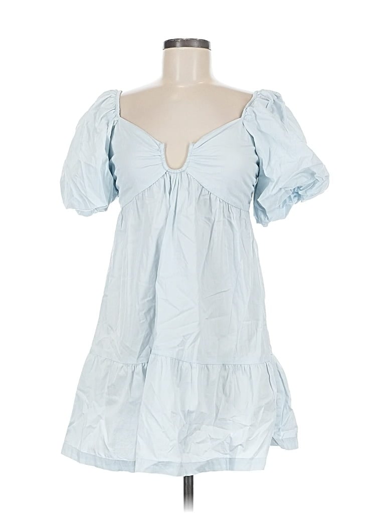 Pre-owned Sim & Sam Casual Dress In Blue