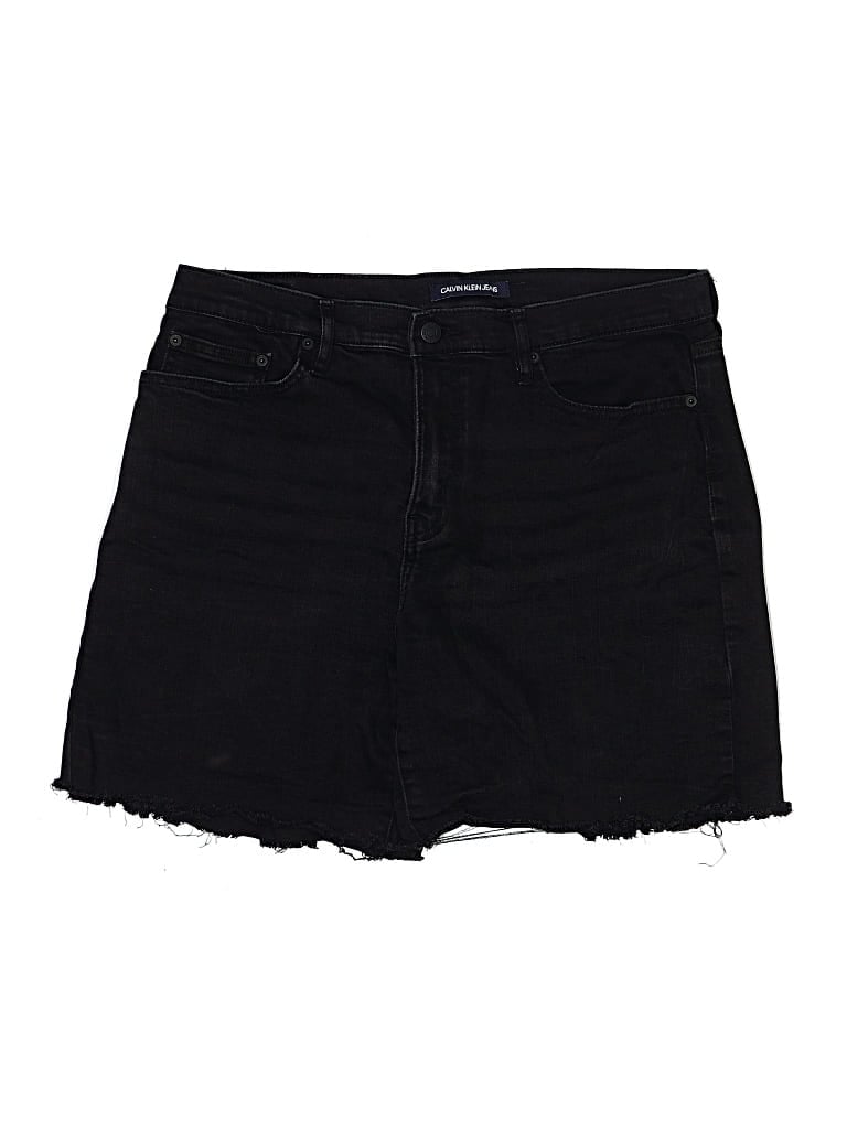 Pre-owned Calvin Klein Jeans Est.1978 Calvin Klein Jeans Denim Shorts In Black