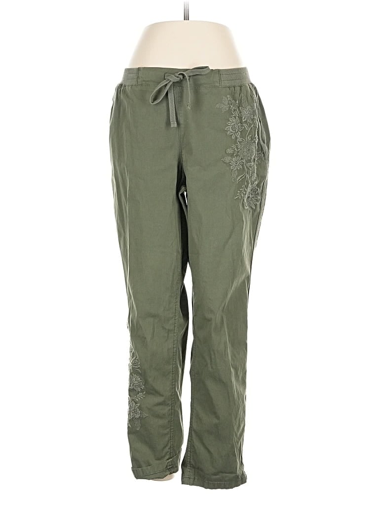 Pre-owned Style & Co Casual Pants In Green