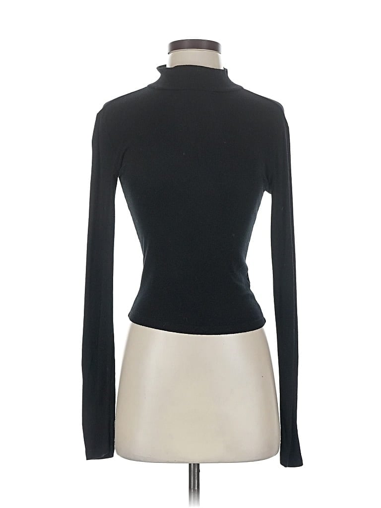 Pre-owned Garage Long Sleeve Turtleneck In Black