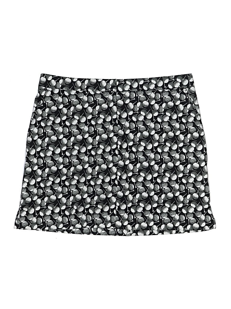 Pre-owned Izod Golf Active Skort In Black