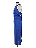 Halston Heritage 100% Polyester Solid Blue Cocktail Dress Size XS - photo 5