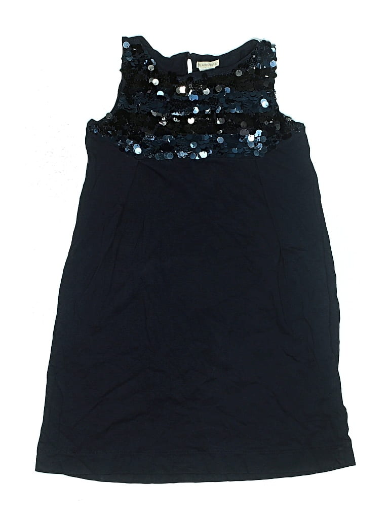 Pre-owned Crewcuts Kids' Dress In Black