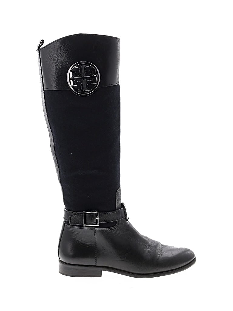 Pre-owned Tory Burch Boots In Black