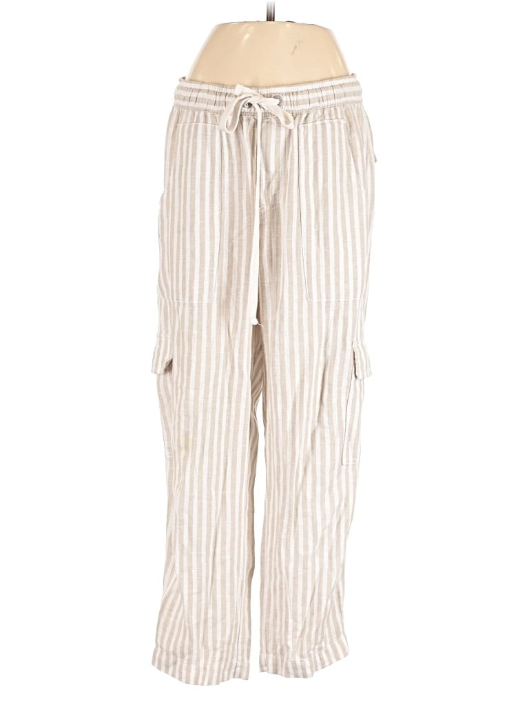 Pre-owned Sanctuary For Anthropologie Linen Pants In White