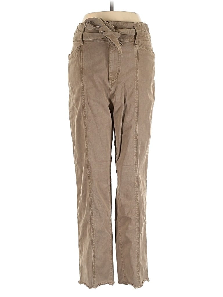 Pre-owned Ann Taylor Loft Khaki Pant In Brown