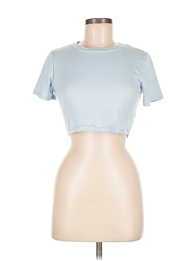 Pre-owned 21 Saints Short Sleeve T-shirt In Blue