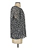Club Monaco 100% Polyester Black Short Sleeve Blouse Size S - photo 4