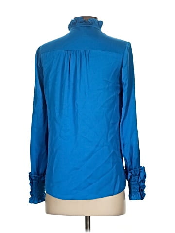 Kobi Halperin Long Sleeve Silk Top (view 2)