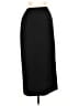 Michele 100% Polyester Solid Black Formal Skirt Size 8 - photo 1