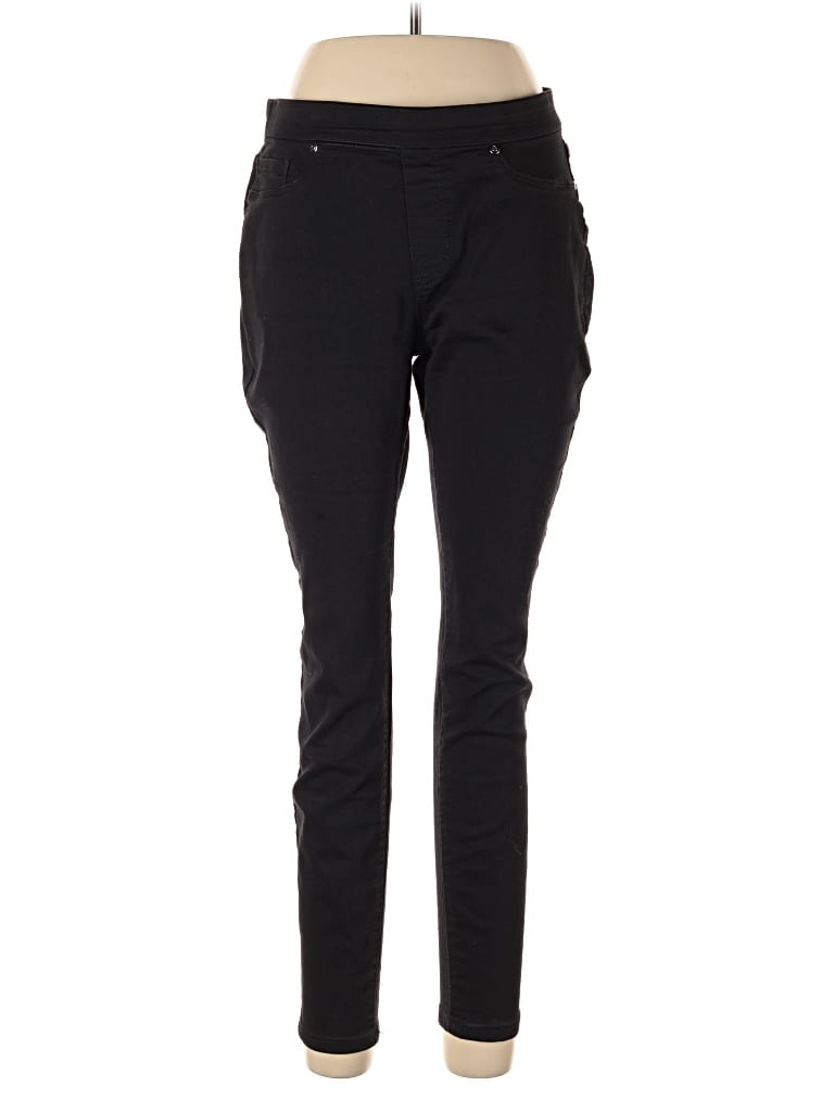 Pre-owned Kaari Blue Active Pants In Black