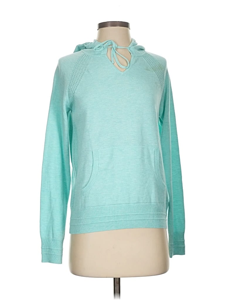 Pre-owned Athleta Pullover Sweater In Blue