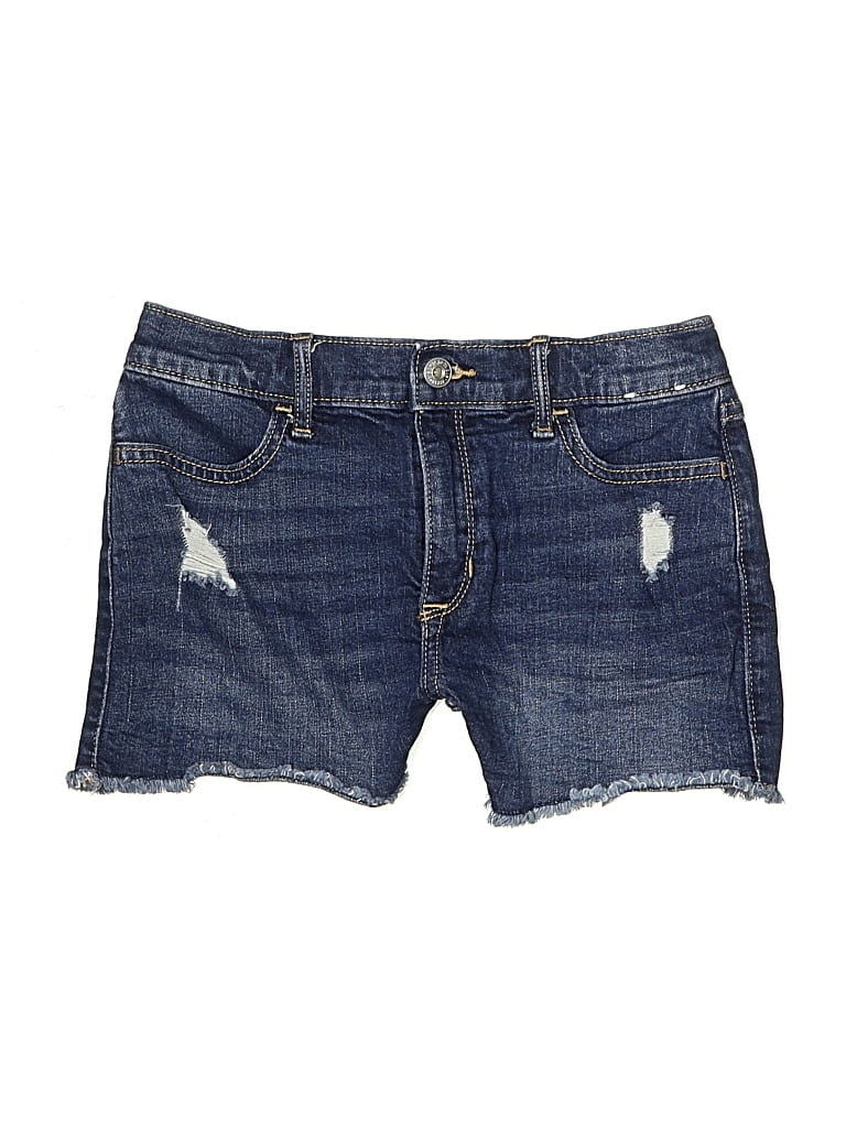 Pre-owned Abercrombie Kids' Denim Shorts In Blue