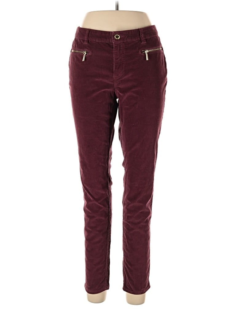 Pre-owned Michael Michael Kors Casual Pants In Burgundy