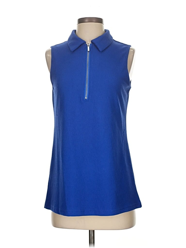 Pre-owned Xieerduo Sleeveless Blouse In Blue