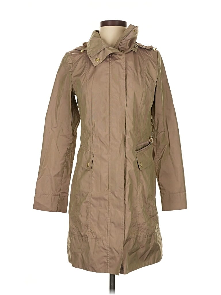 Pre-owned Cole Haan Trenchcoat In Brown